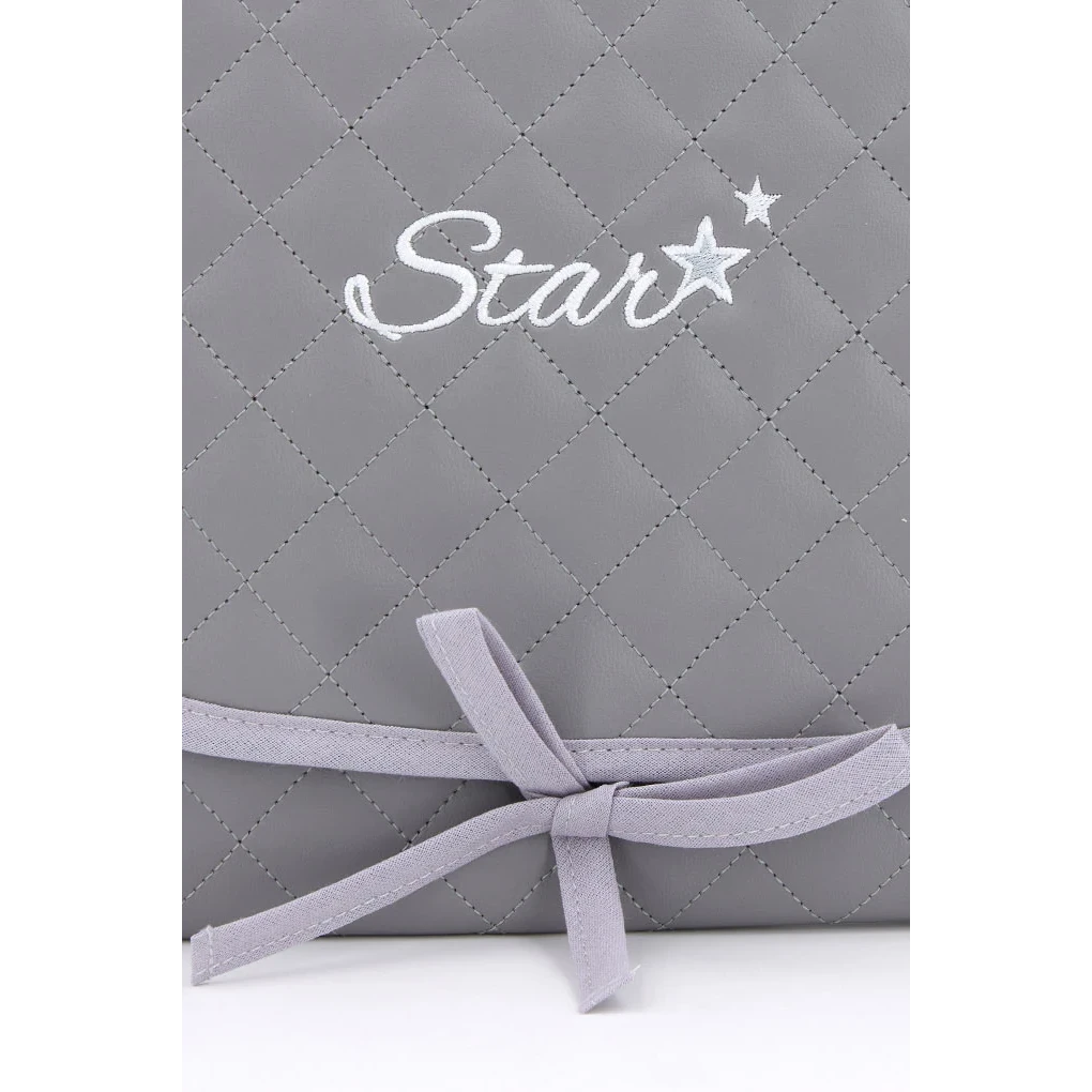 Matelas à langer matelassé pour bébé, étoile, rose