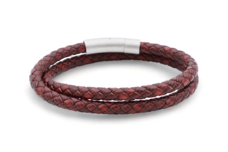 Læderarmbånd 12mm - Civilis kollektion