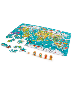 2-in-1 World Tour Puzzle und Spiel