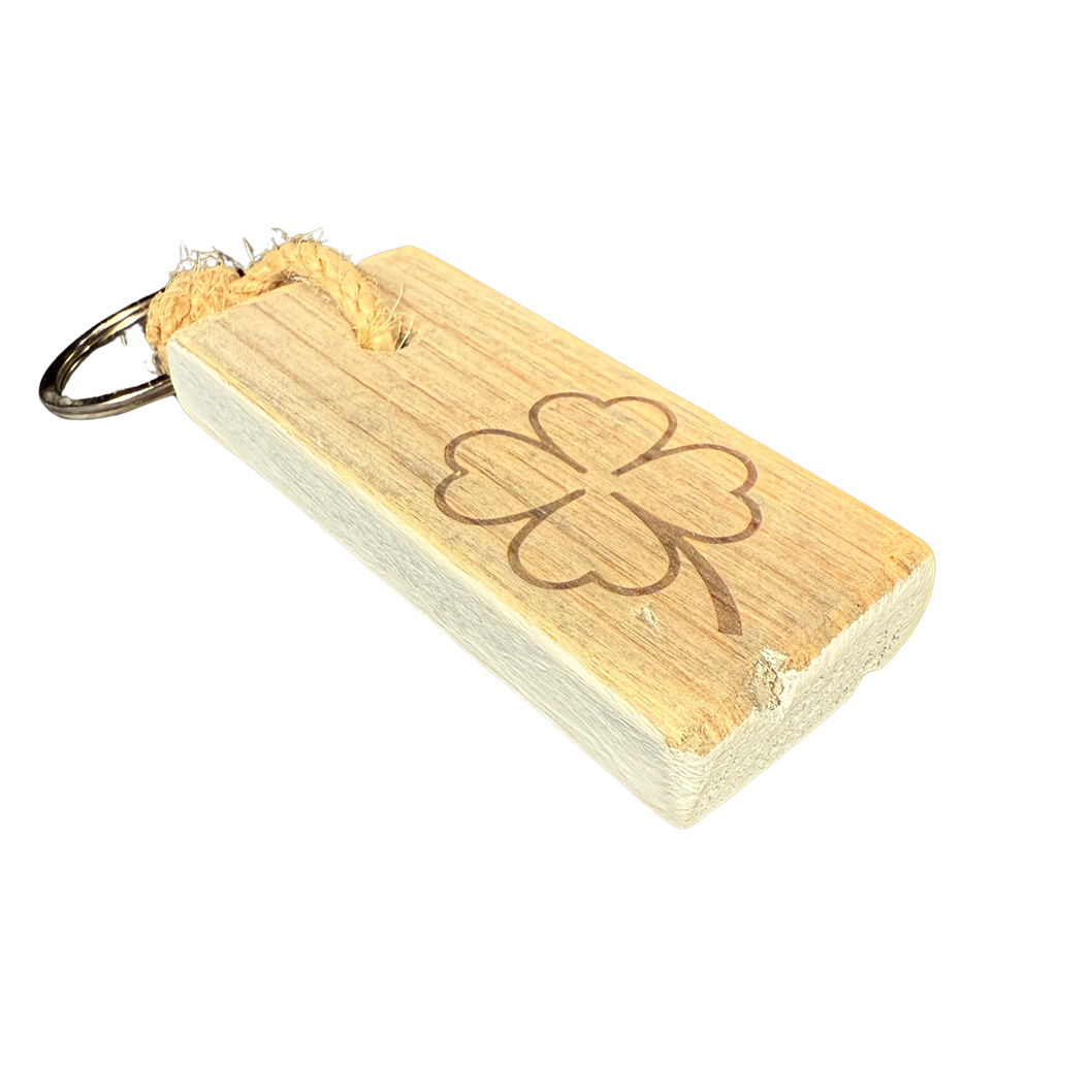 Keyhanger Old Dutch Flat 4 Leaf Clover