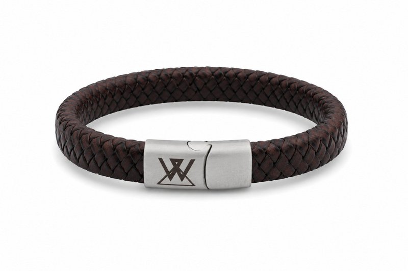 Pulsera de cuero 12mm - Con colección