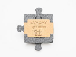 Vilten placemat PUZZEL