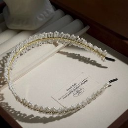 Handmade Delicate Pearls Headband