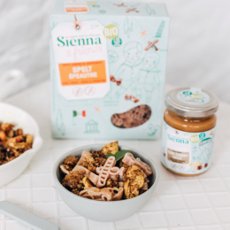 ØKOLOGISK PASTA - SPELLET PASTA - FRA 12 MÅNEDER - 250G