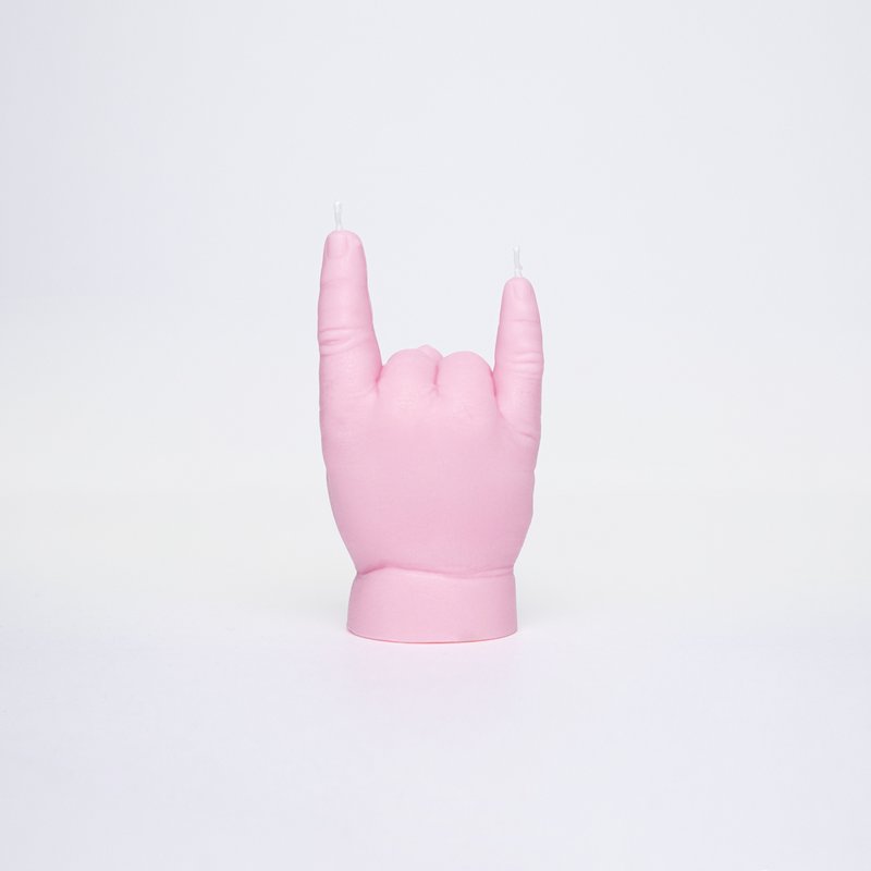 Baby YOU ROCK Candle Pink