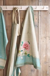 Tea Towel Blushing Birds Khaki 50x70cm