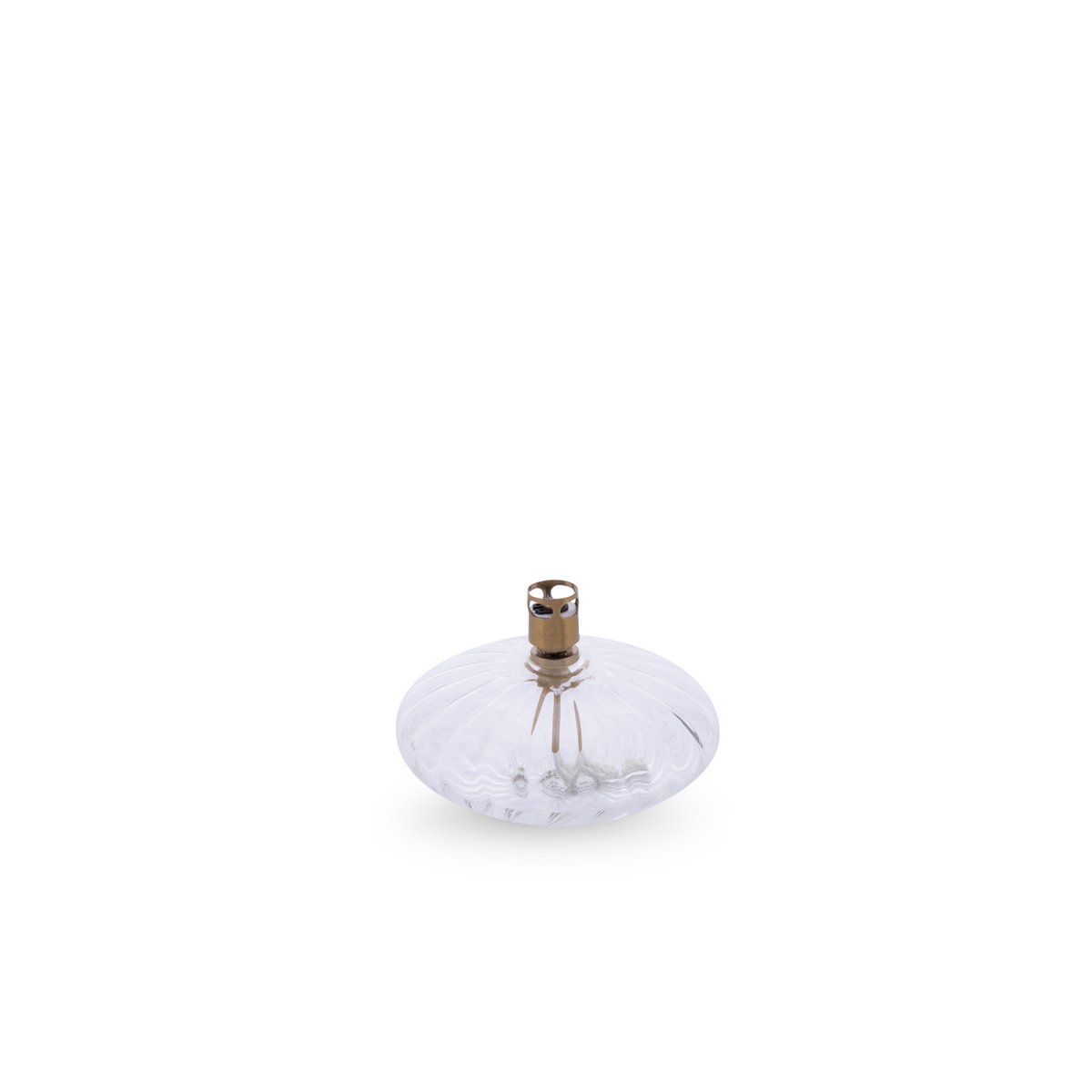 Olielamp Disc elegant brass S