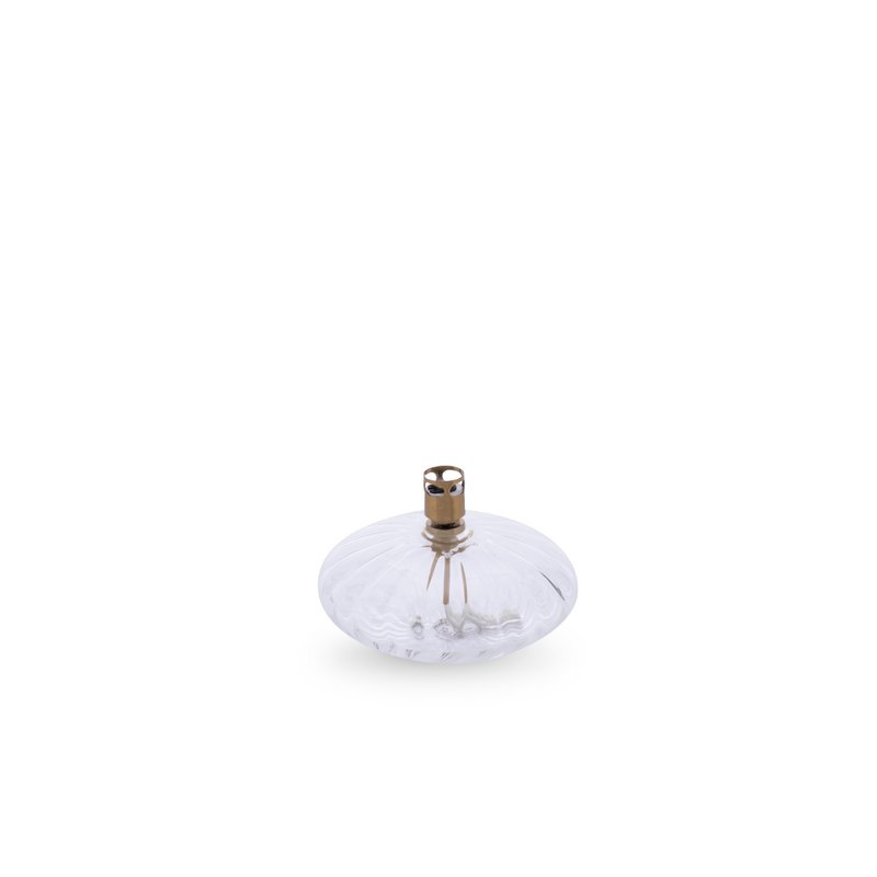 Olielamp Disc elegant brass S