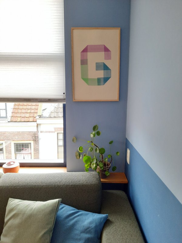 Plakat bogstav O print - Kreative noter