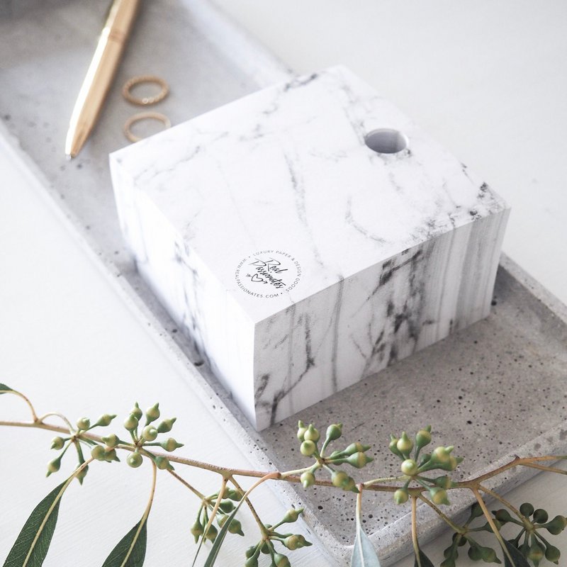Zettelblock "Marmo"