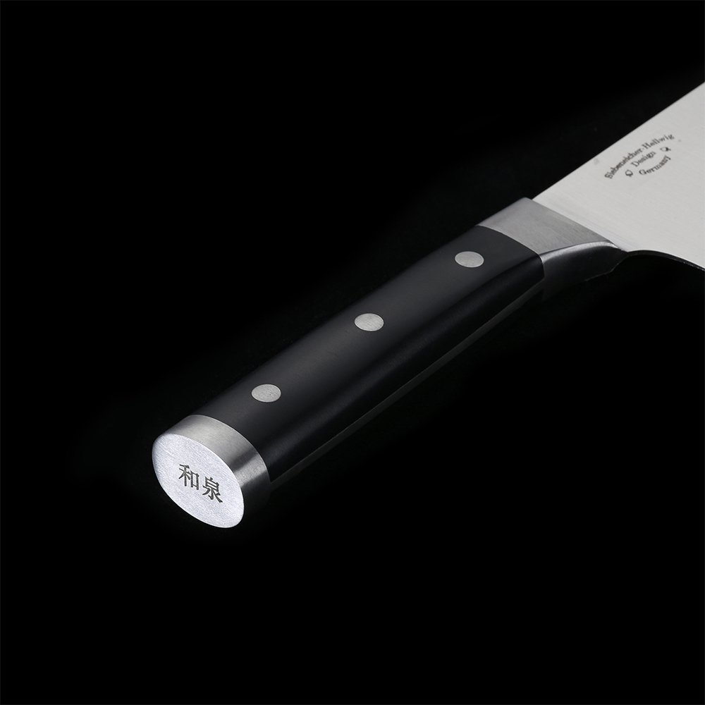 IZUMI ICHIAGO Nakiri (Gemüsemesser) , Tecaran Griff , "Professional Chefmesser"