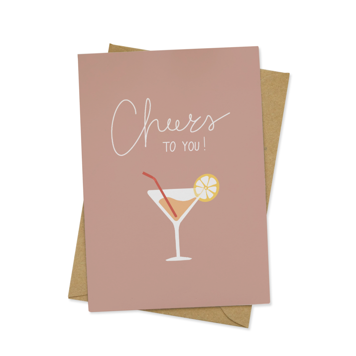 Cheers To You - wenskaart