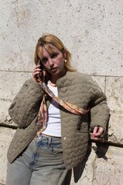Bandoulière de téléphone "La boîte à bijoux gold"