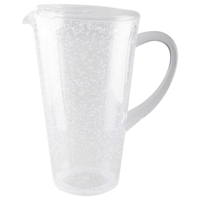 Acrylic bubble pitcher