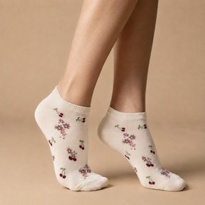 Socken - Kirsche