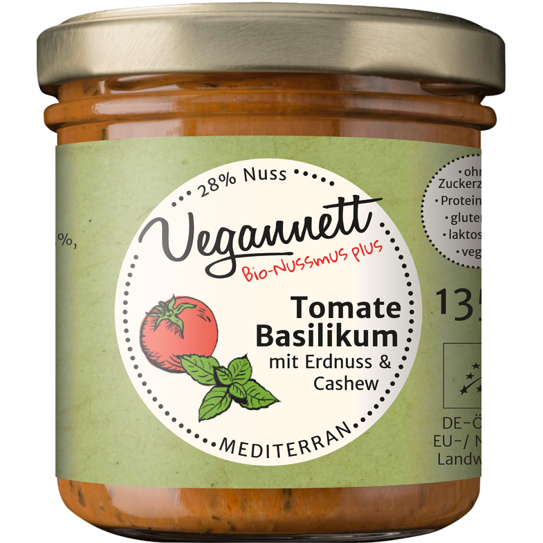 Tomato basil organic spread