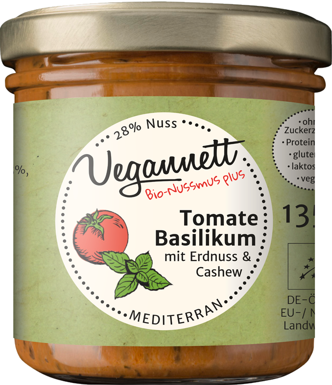 Tomato basil organic spread