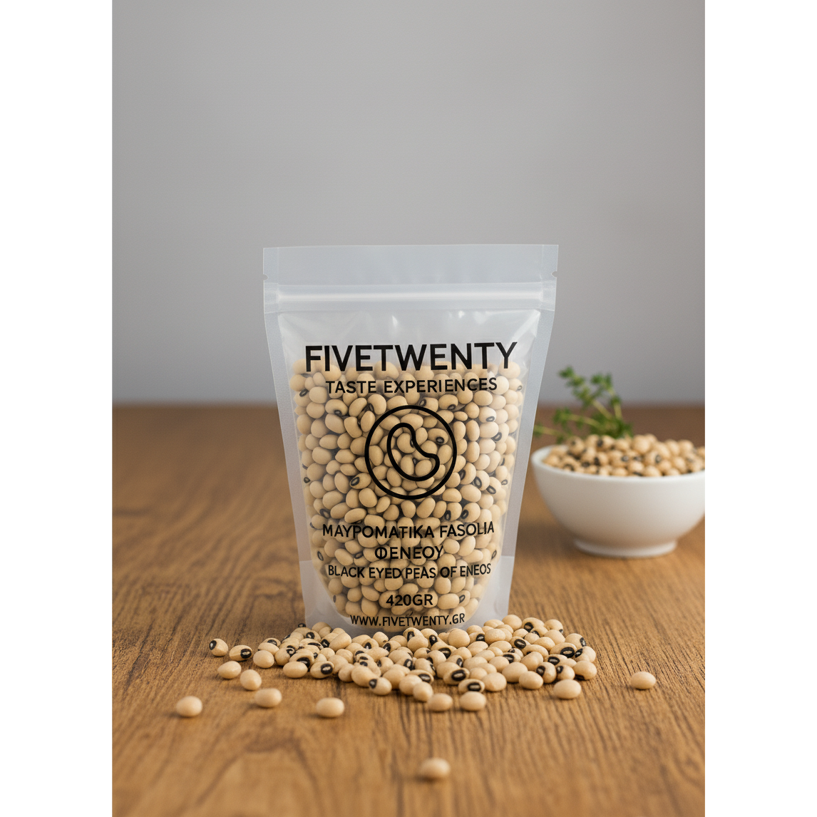 Organic Black-Eyed Peas 420g