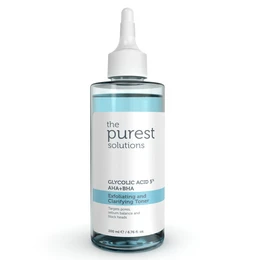 The Purest Solutions 5% Glycolic Acid Purifying Toner AHA + BHA Exfoliating and Clarifying Toner