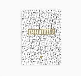 Ansichtkaart || Gefeliciteerd