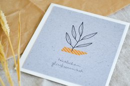 Postkarte "Herzlichen Glückwunsch"