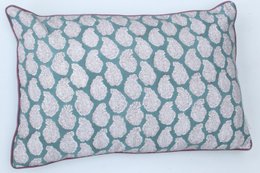 NEU - Kissen Shanti blau 40 x 60 cm