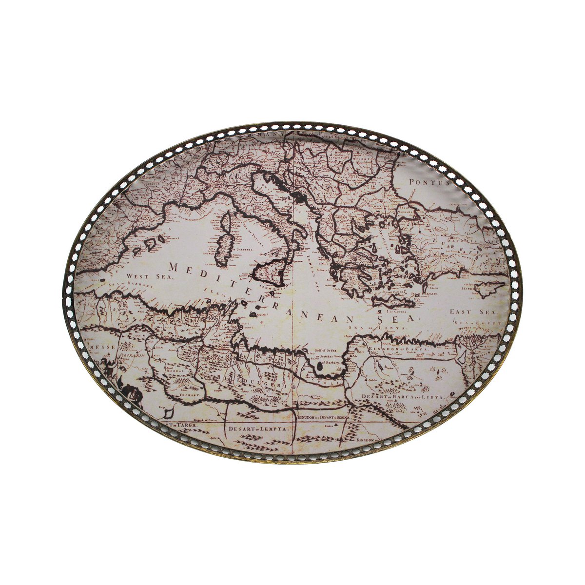 VASCIUTTUTTO OVAL OVAL OVAL OLA MAPPIA GRIGO GOLD