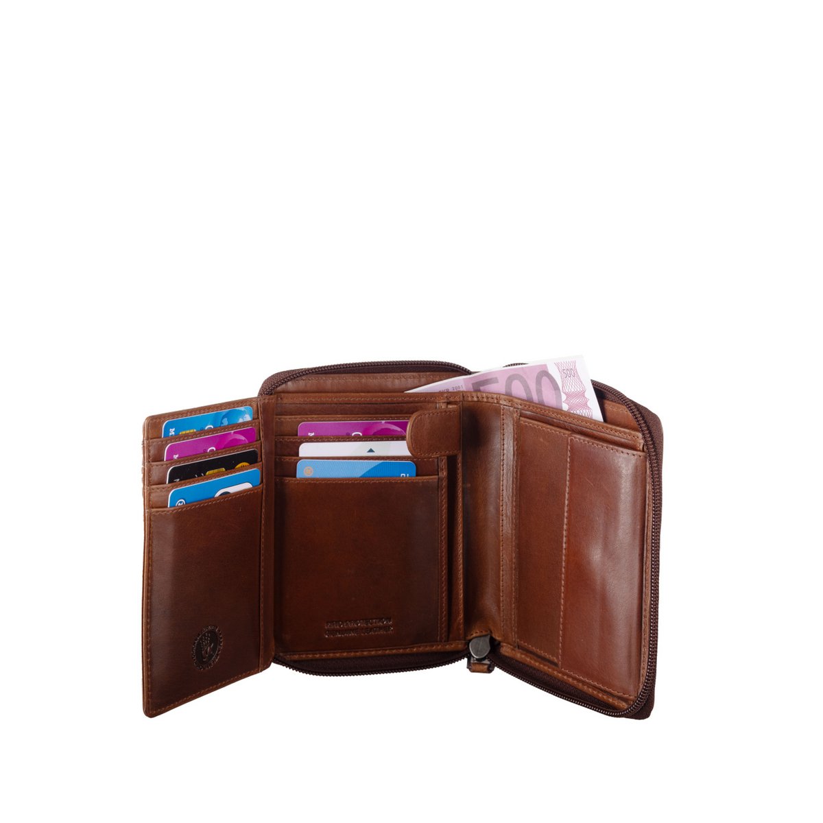 Waxy Vintage tobacco nut RV-Kombibörse RFID 1351-24