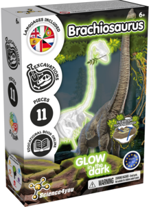 Glow-in-the-dark Fossil Excavations Science4You - Brachiosaurus