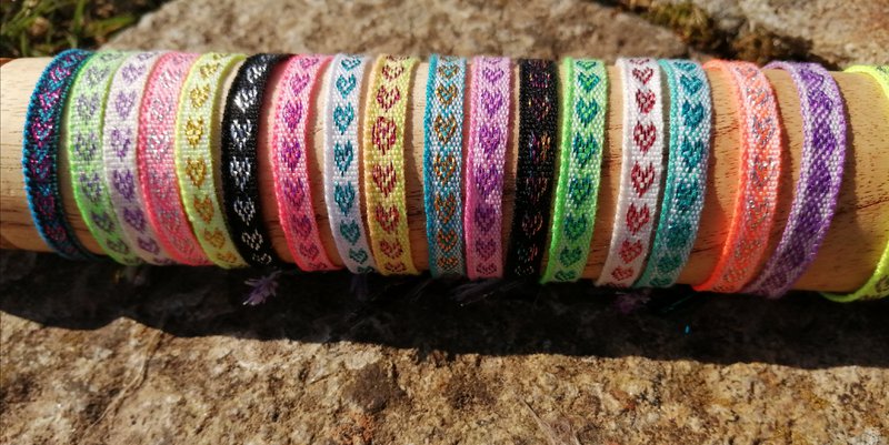 CORAZON glänzendes brasilianisches Armband