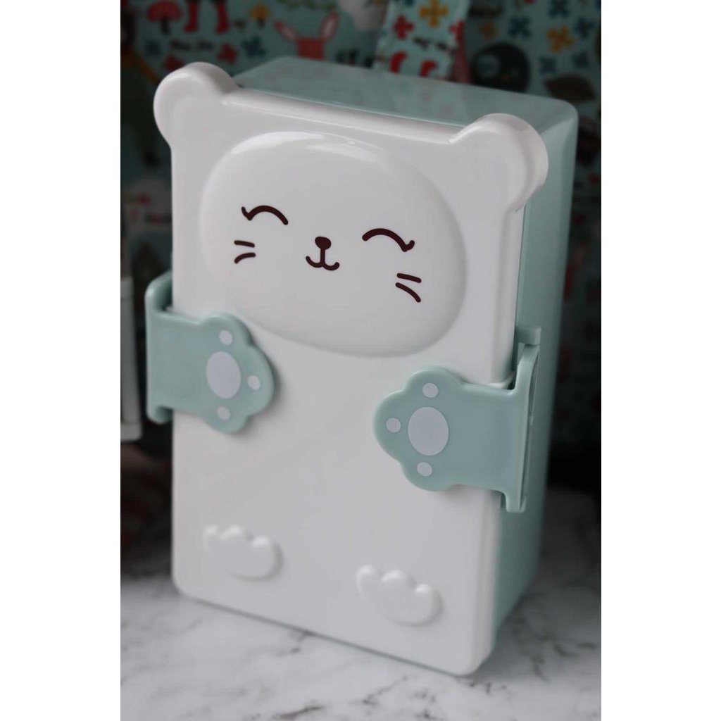 Luchtdichte & BPA-vrije Lunchbox snackdoos - Cat Mint