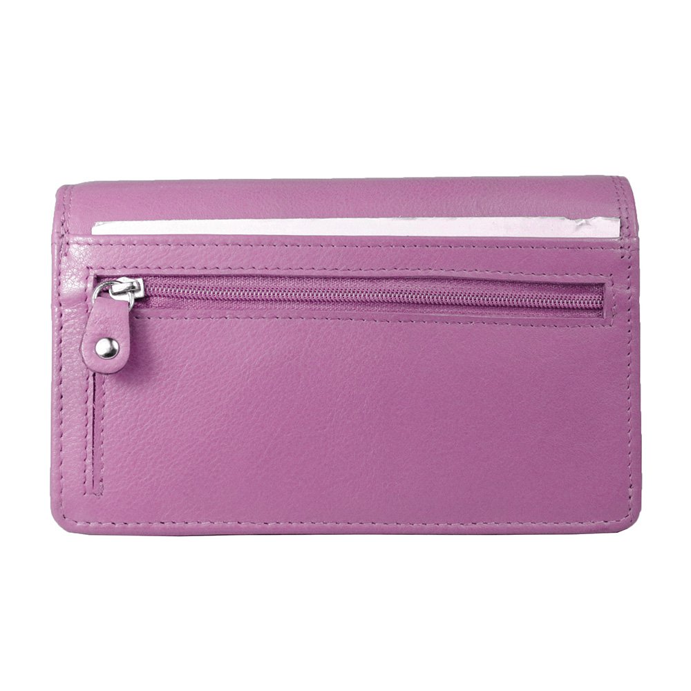 Portefeuille Femme en Cuir RFID - Portefeuille Femme en Cuir - Modèle Harmonica