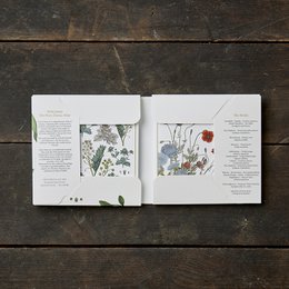 The Flora Danica Atlas - Wild plants - Square card folder