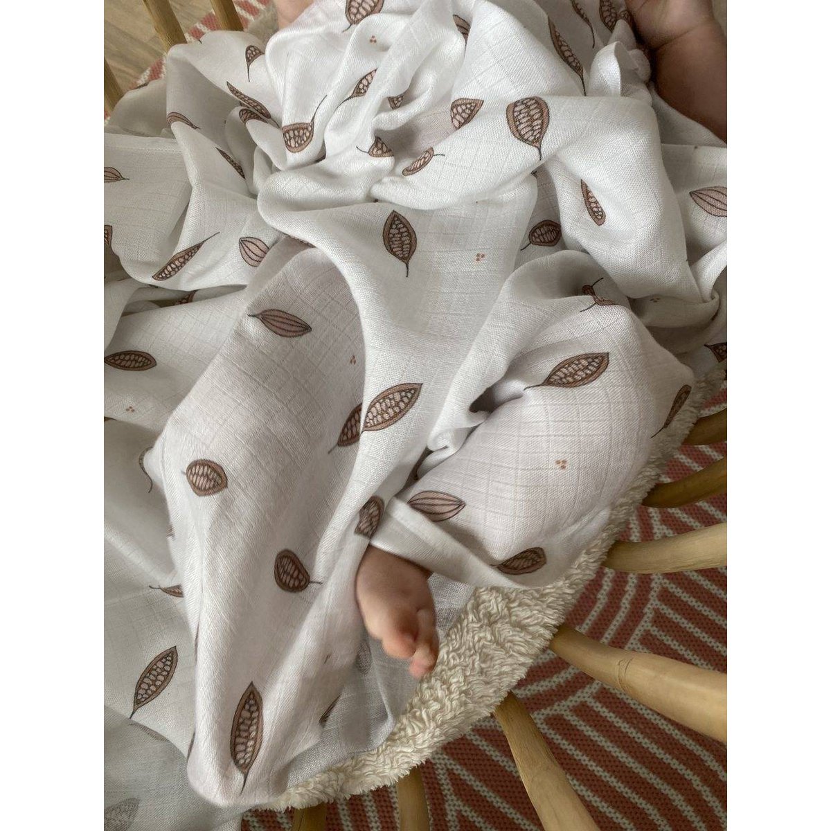 Muslin svøb 100x120 cm