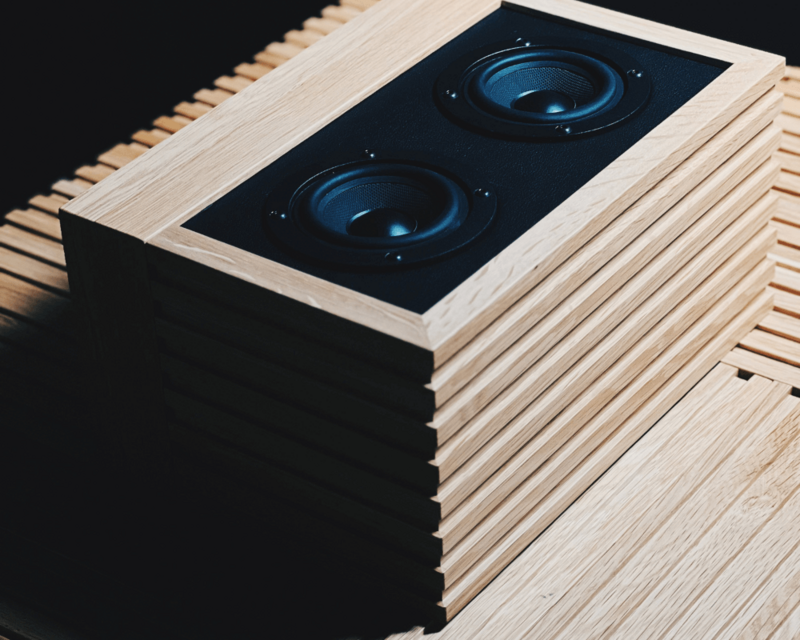 Acoustibox – Altavoz Bluetooth piramidal