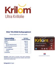 Krilom Ultra Krill Oil | Omega-3 tilskud