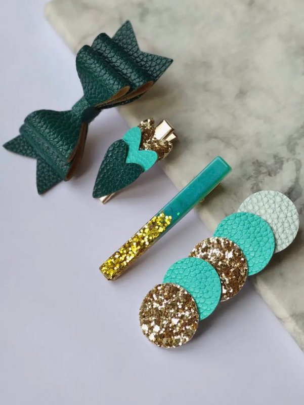IVY - Set di 4 mollette per capelli