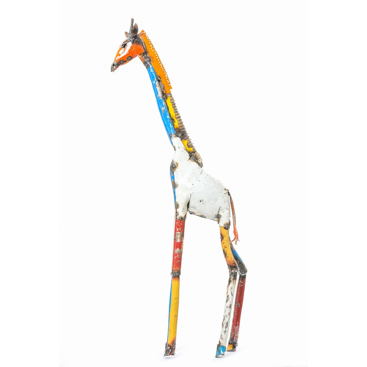 METAAL MEDIUM KLEURRIJKE GIRAF