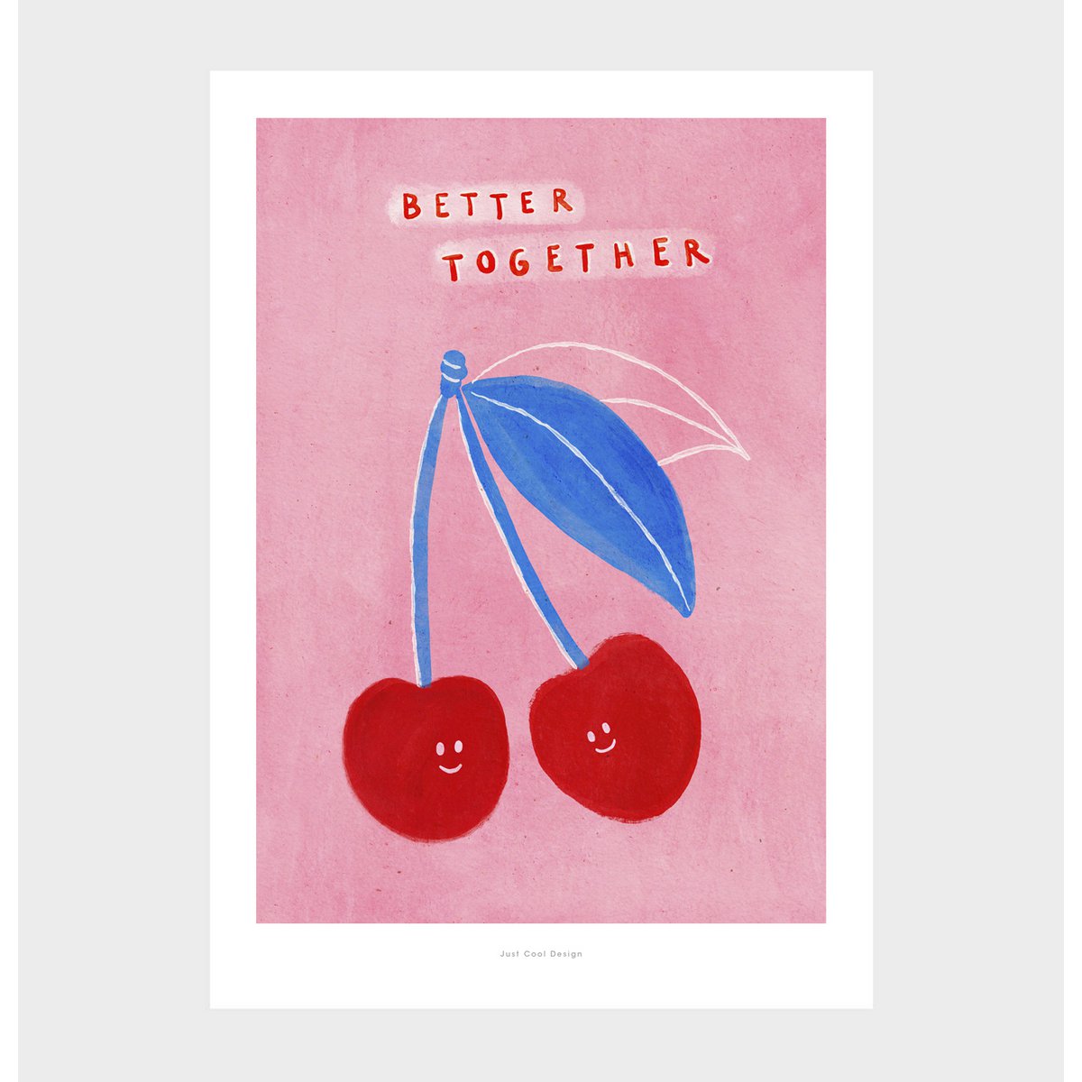 A5 Meglio insieme | Stampa d'arte poster illustrazione