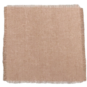 Linen cloth 20x20cm cream pink