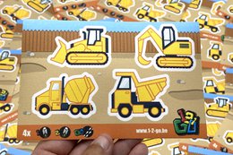 Construction Site - Shoe Stickers