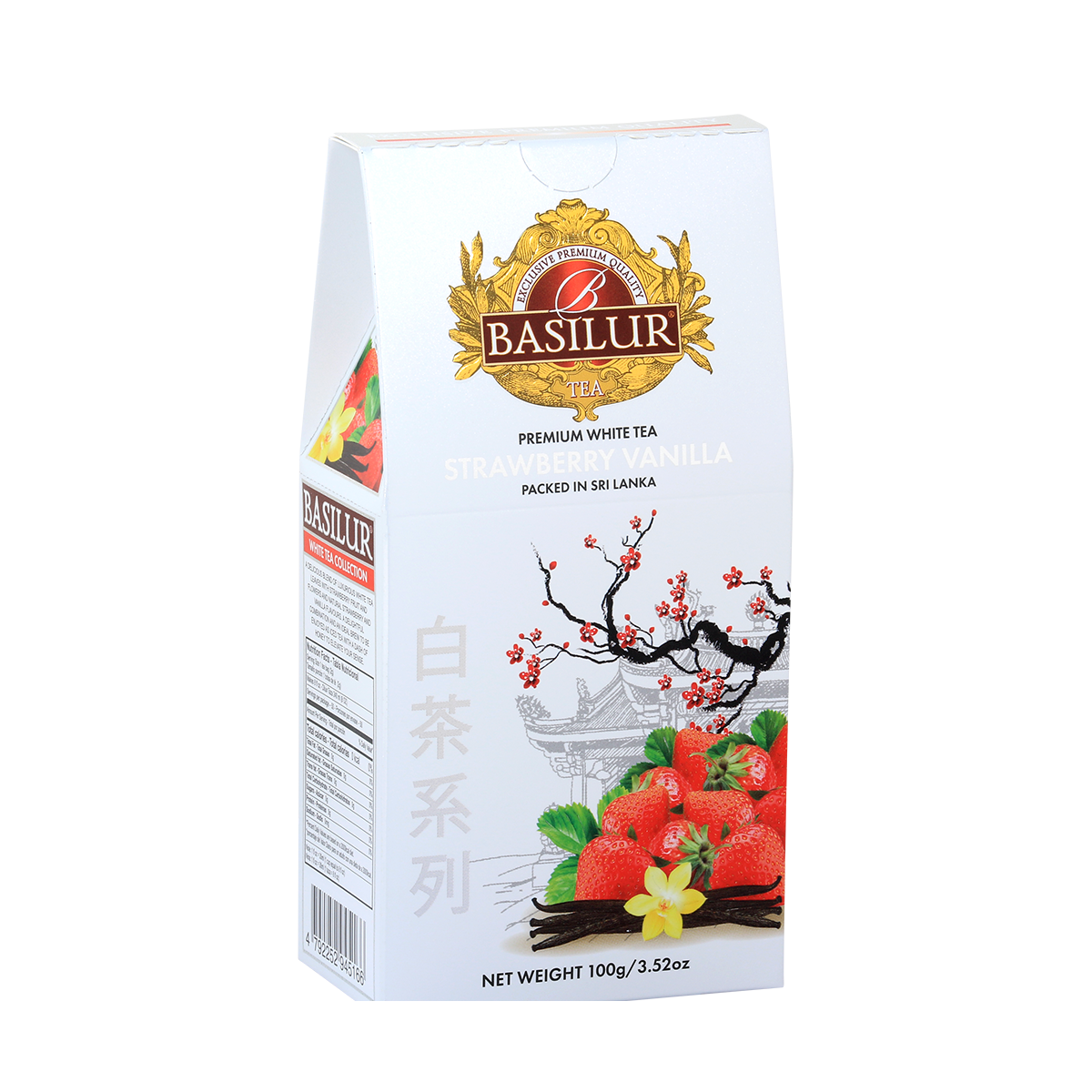 White Tea - Strawberry Vanilla 100g