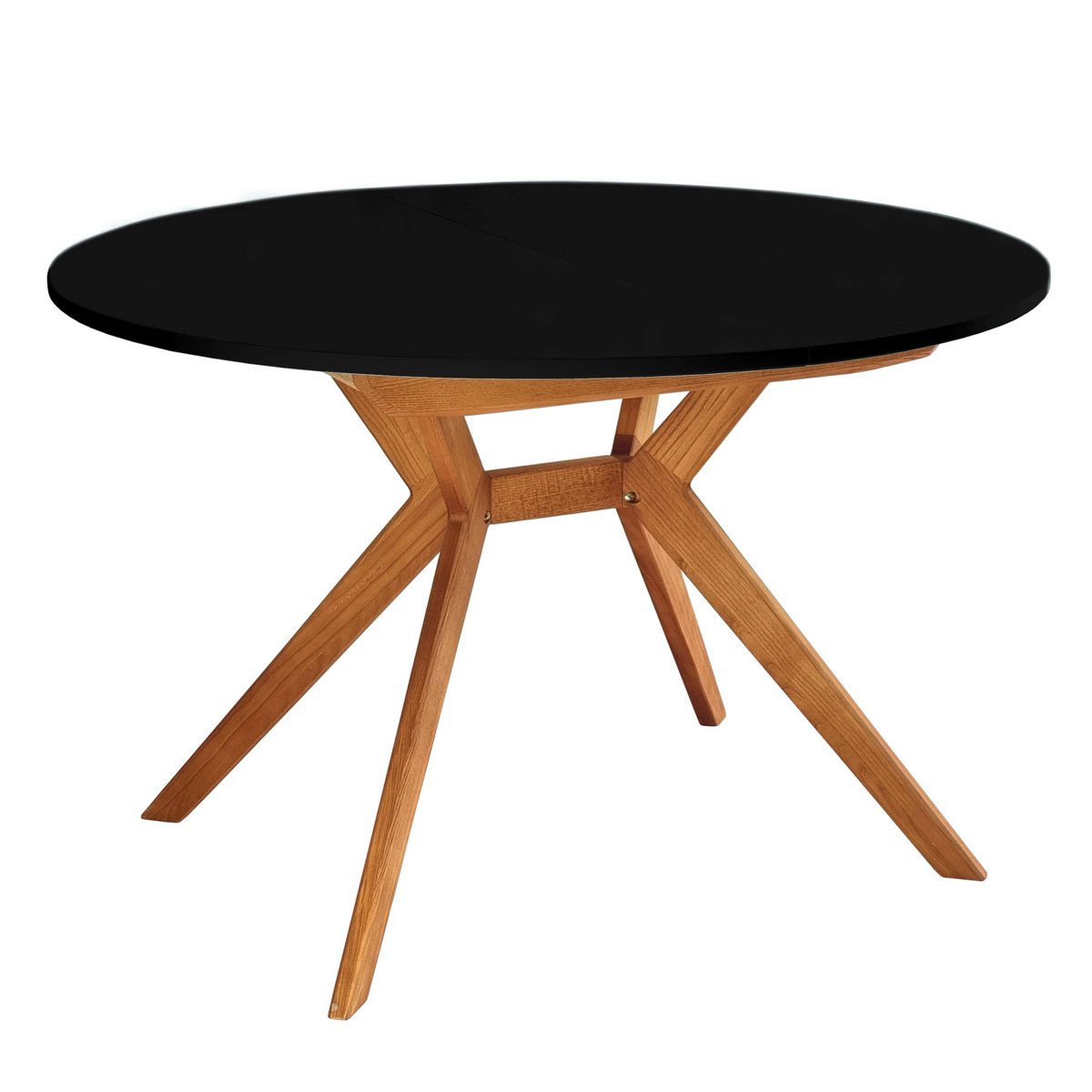 Round extendable dining table Biju