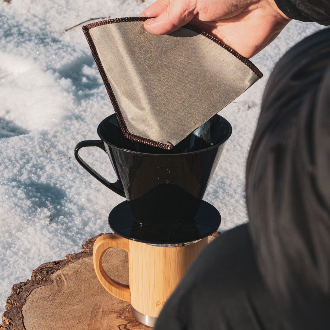 Wiederverwendbarer Kaffeefilter aus Edelstahl