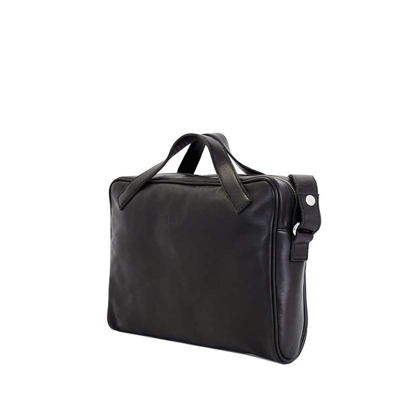 Hilma Solid Laptop Bag Black