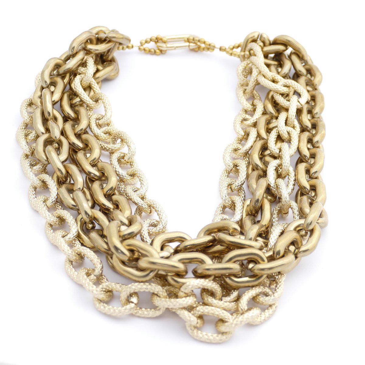 Mode-sieraden Malu ketting goud mat