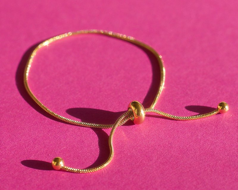 Orpheus - Dunne gouden armband
