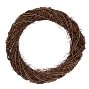 Krans Ø 50 cm Bruin Hout