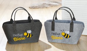 Felt bag "Busy bee" VE 4 so