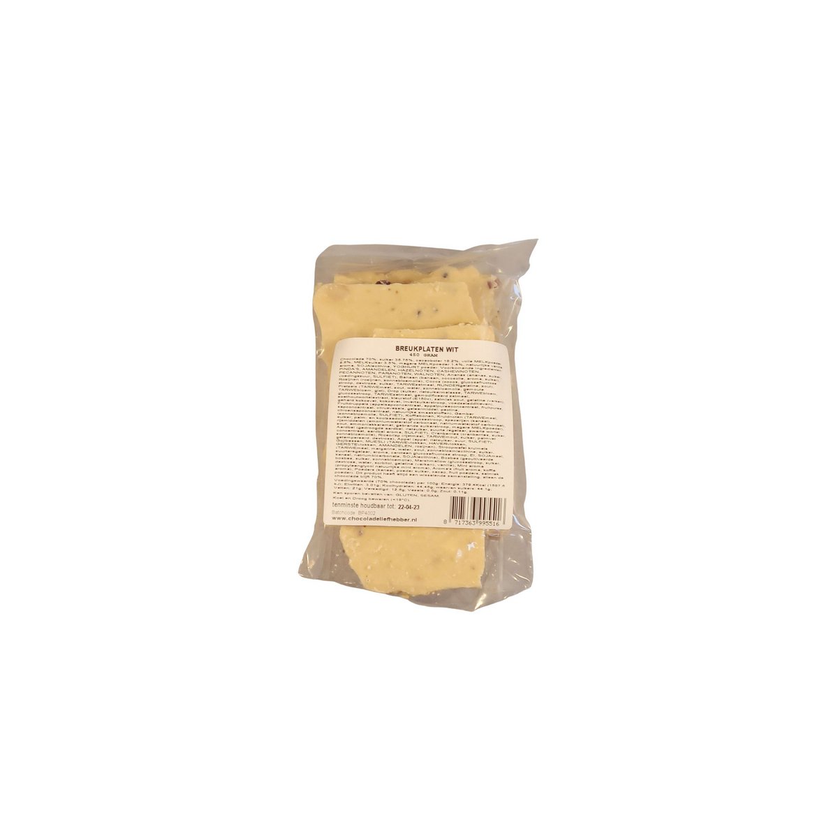 Tabliczka białej czekolady - 450 gramów